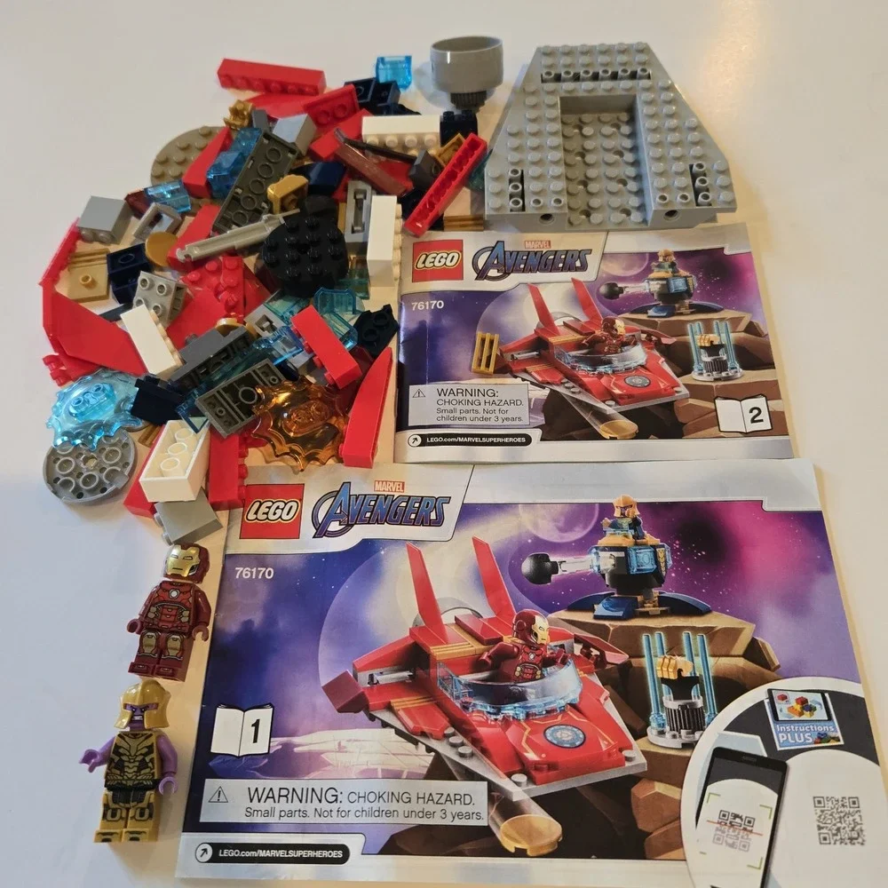 2 Lego Marvel 76170 & 76171‎ Partial Sets W Minifigs & Instructions Spiderman - Picture 2 of 10